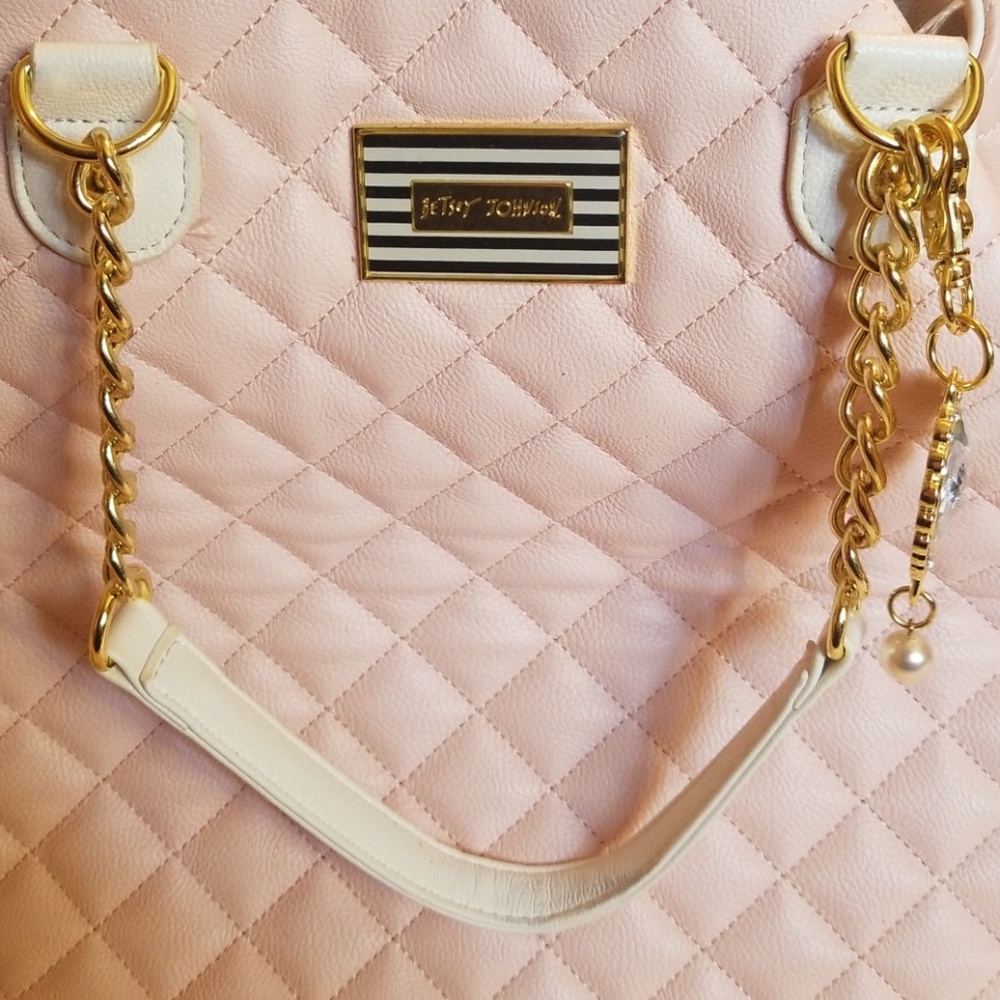 Betsy Johnson pink purse